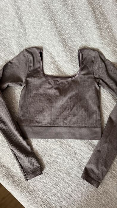 Bluza sport scurta h&m