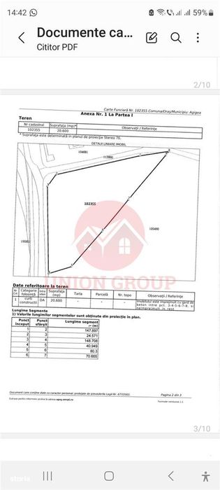 Teren Intravilan Agigea Suprafata Mare, aprox. 20000mp