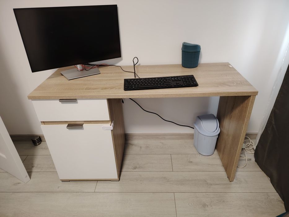 Birou cu dulăpior 50x130 x76