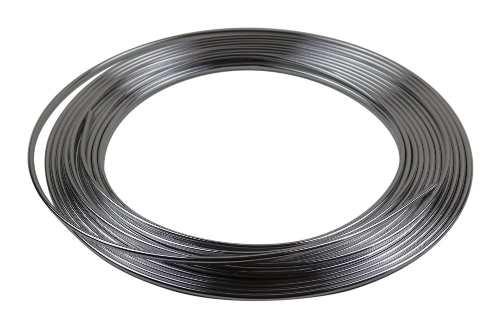 Протектор Лайстна за Врата Автомобил 12 метра Хром/Черна PVC U-профил