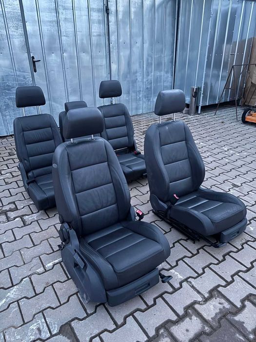 Кожени Седалки Кожен Салон за VW Touran Туран Тоуран