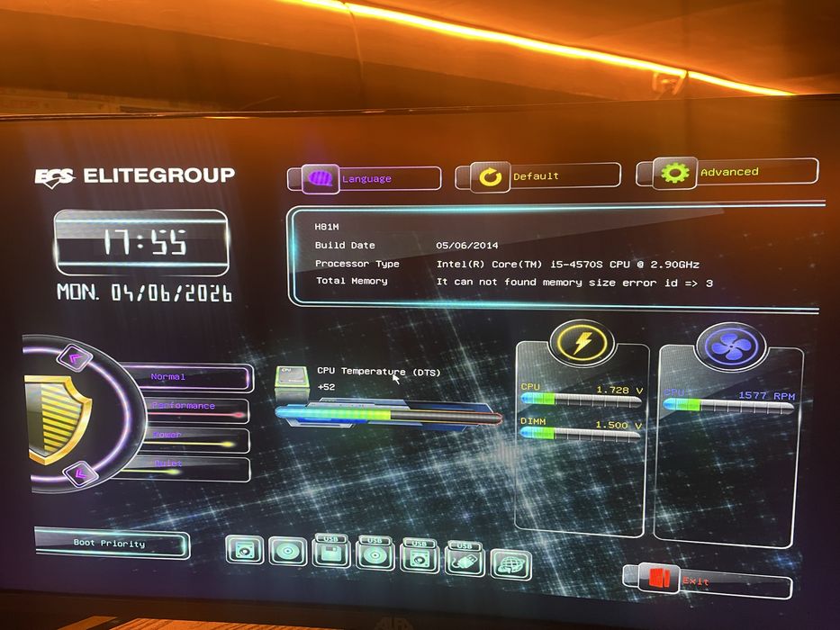 kompyuter sotiladi keys i5 4570s ozu 16gb