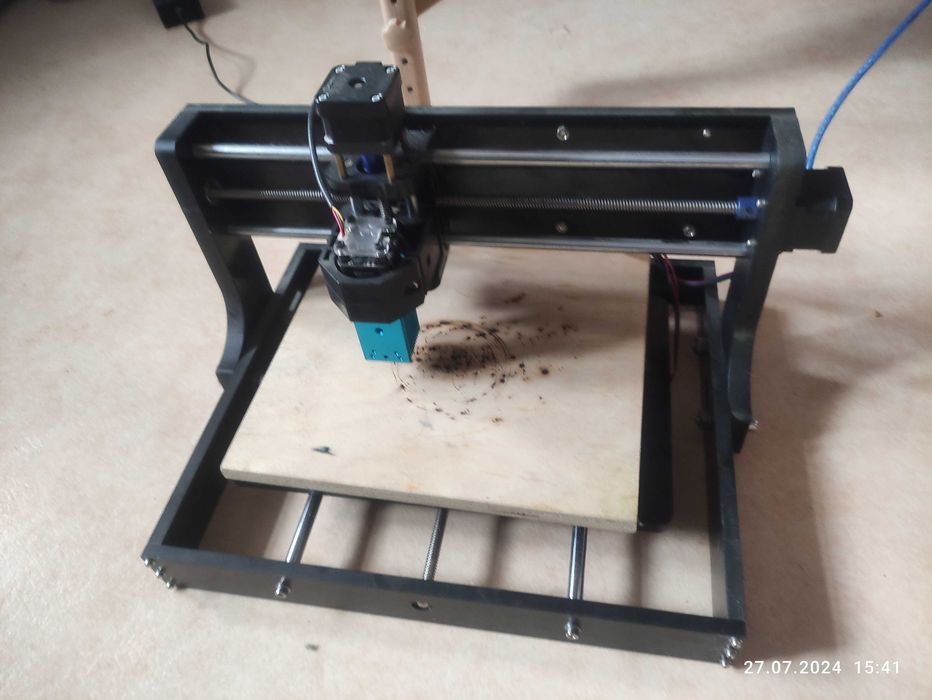 Настольный лазерный гравировальный станок CNC 3020. Все работает.