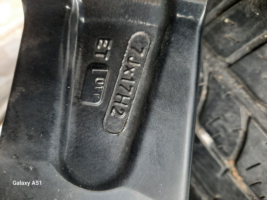 Ляти джанти с гуми 5×110,17цола