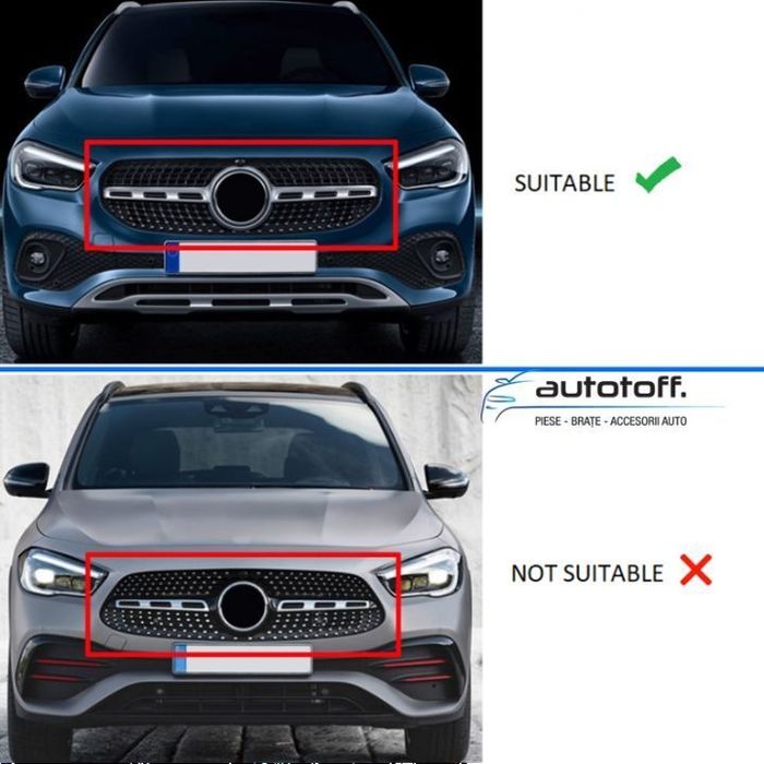 Grila Mercedes GLA X157 (2020+) GT Panamericana