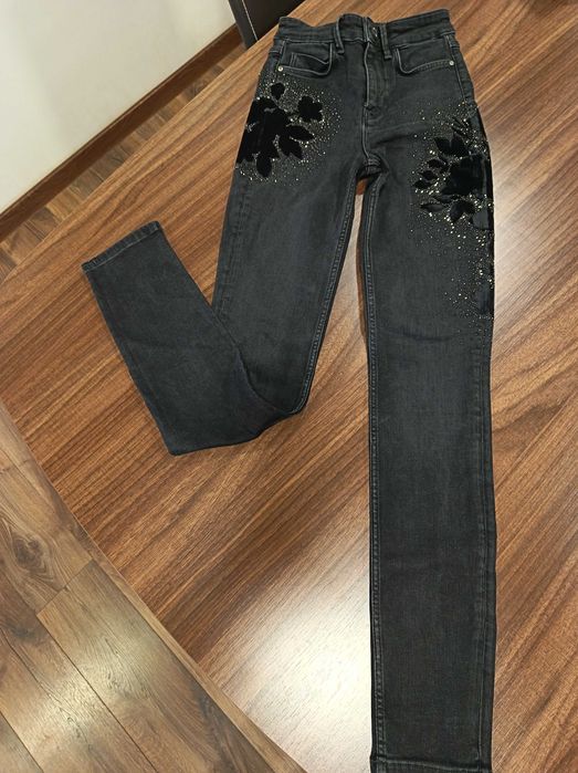 Оригинални дамски дънки Guess 1981 Skinny с кристали, размер 24