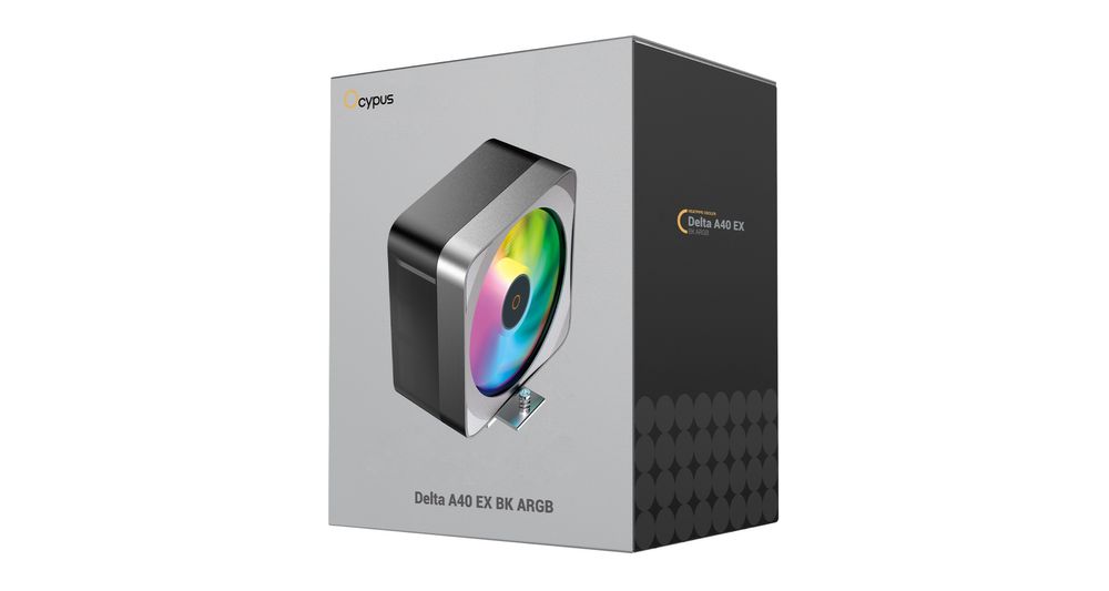 Кулер Ocypus Delta A40 EX BK ARGB