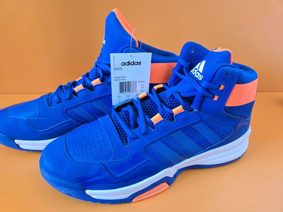 ADIDAS Electrify чисто нови с етикет мъжки баскетболни обувки 45 1/3