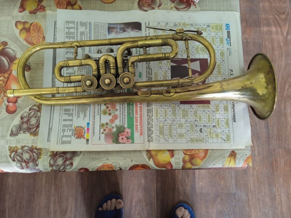 Труба-духовой инструмент Советский времён .