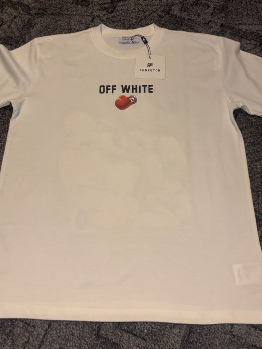 Tricou  Off White marimea XL