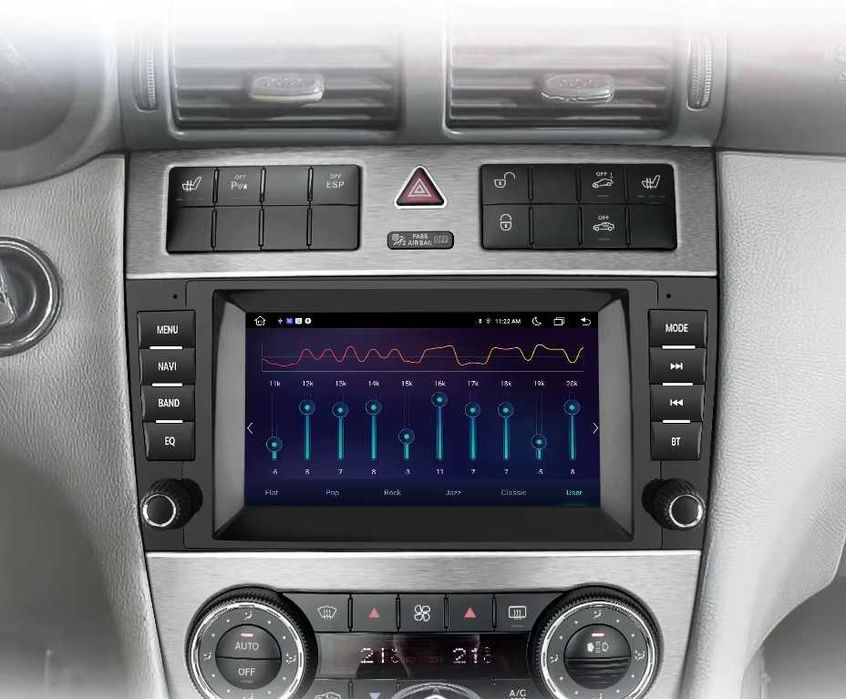 Мултимедия за Mercedes C Class W203 W209 Android C220 CLK Навигация