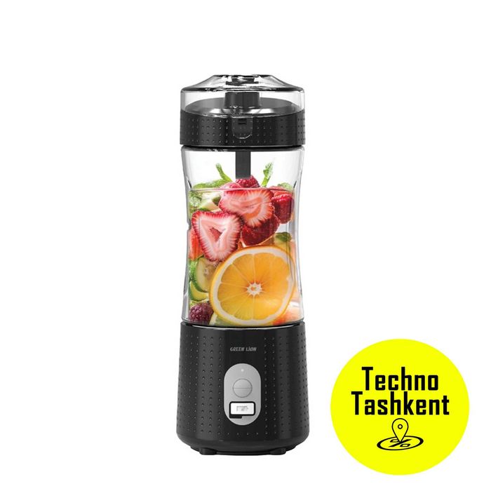 Портативная соковыжималка Green Lion, 150 Вт, 380мл, 4000мАч, 18000об.