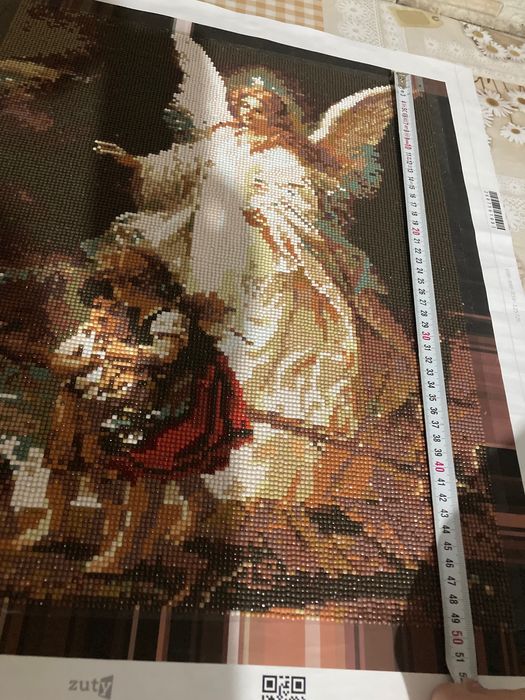 Goblen cu diamante, Îngerul pazitor (40-50cm)