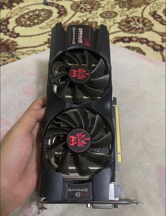 Очень редкая видеокарта gainward gtx 660 golden sample