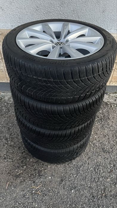 Jante 18 Skoda Superb Vw Passat B8 Arteon Anvelope Roti iarna 235 45