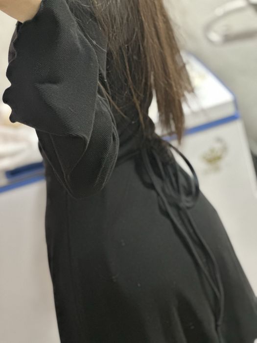 Чёрное платье, размер S