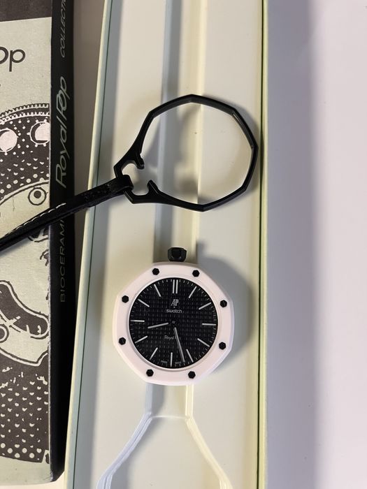 Ceas AP x Swatch Royal Pop Ocho Negro
