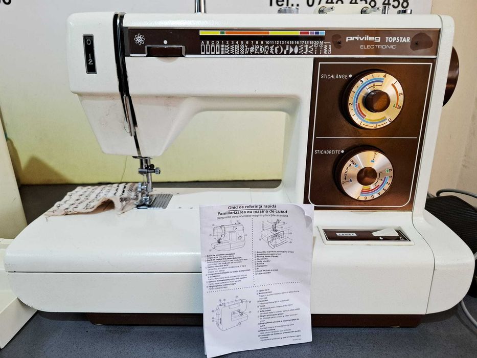 Masina de cusut Privileg Top Star Electronic Graifar Rotativ