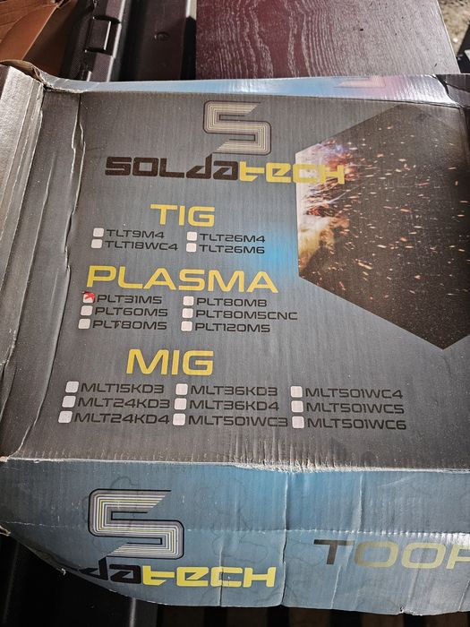 Pistolet pentru plasma de tăiat, soldatech