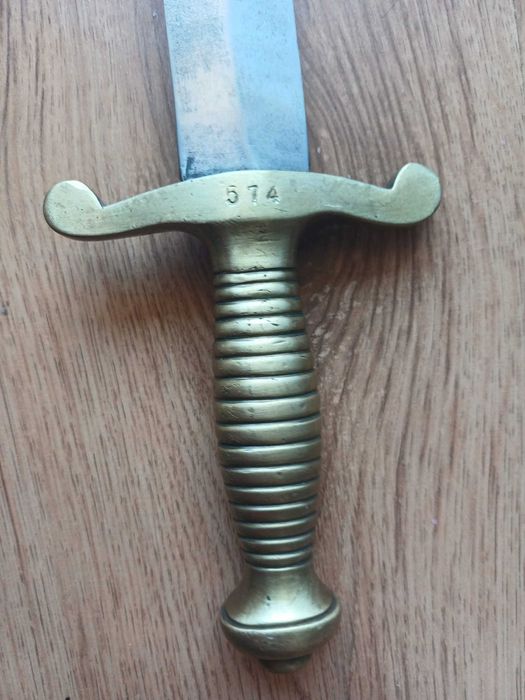 Sabie veche scurta de infanterie, model 1831 + teaca