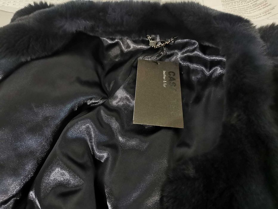 Vesta vulpe naturala, Blue Fox, import italia