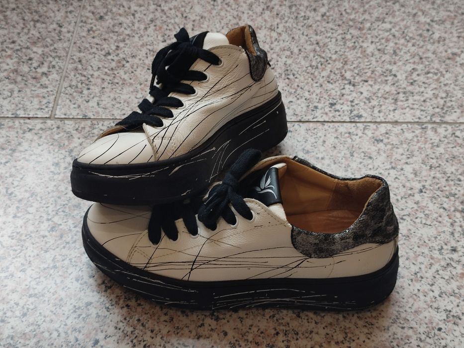 Дамски обувки, естествена кожа