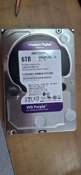 Жёсткий диск 6 тб.