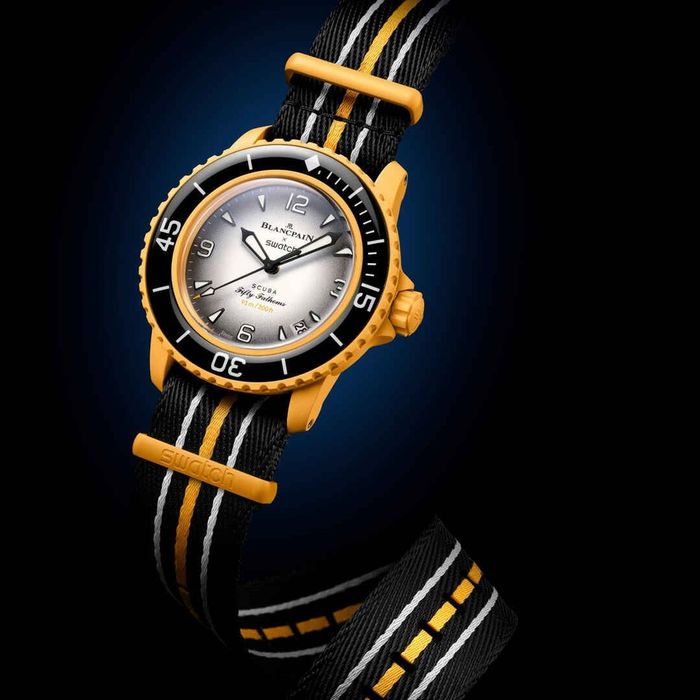 Blancpain X Swatch Scuba Fifty Fathoms Pacific Ocean