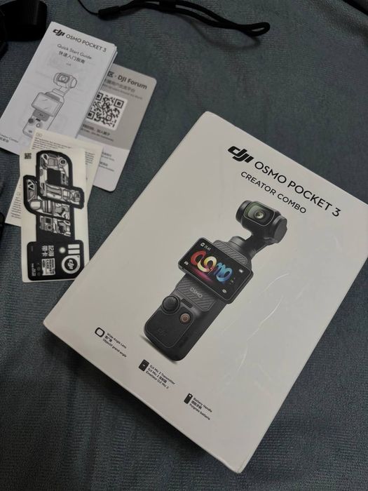 DJI Osmo Poket 3 Creator combo.