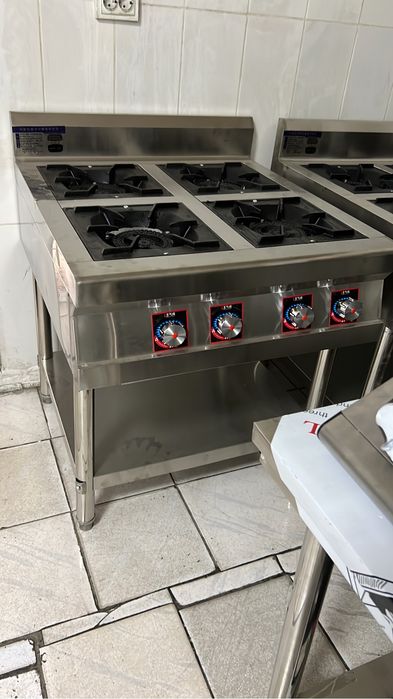 Газовые плиты •Промышленные плиты •Газовые плиты для кафе