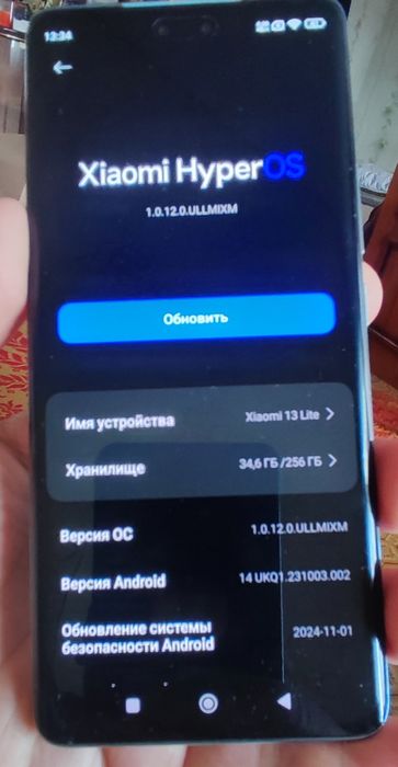 Xiaomi mi 13 lite продам