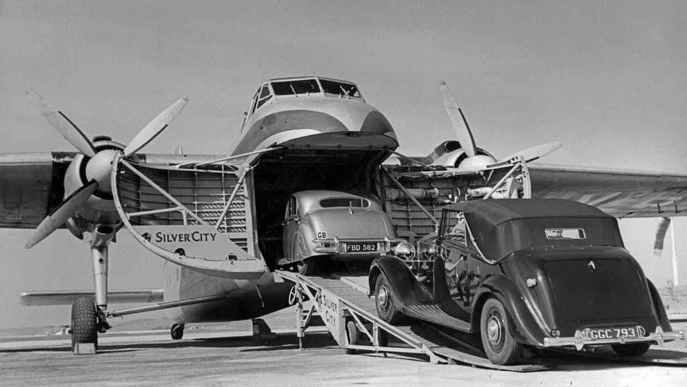 сборная модель самолета Bristol 170