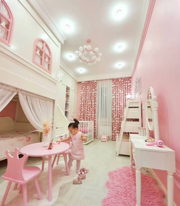 Детская мебель стол со стульями