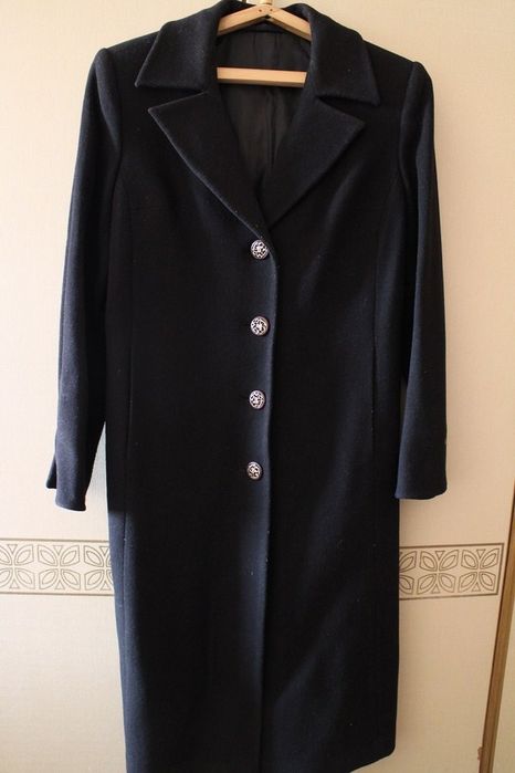 Пальто,  классика,  шерсть размер 50
