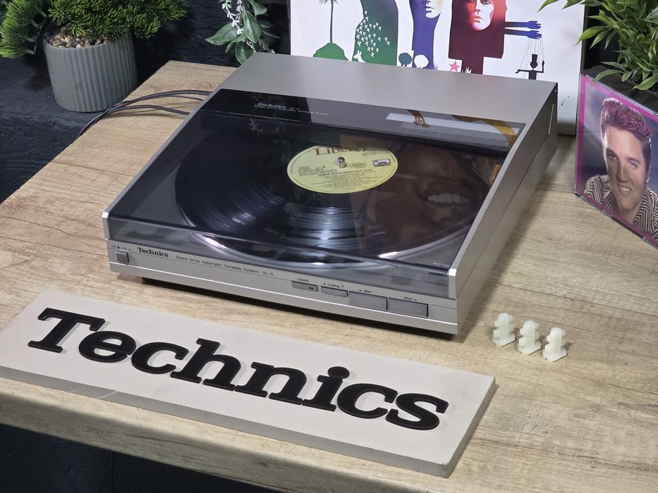 Pick-up TECHNICS SL-5, full automatic,  tangențial linear, direct drive, comenzi  digitale