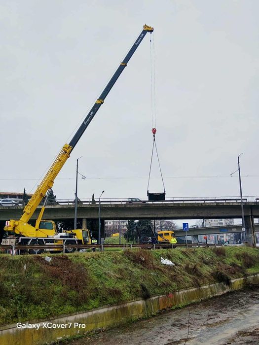 Вишка Камион с Кран и автокран под наем