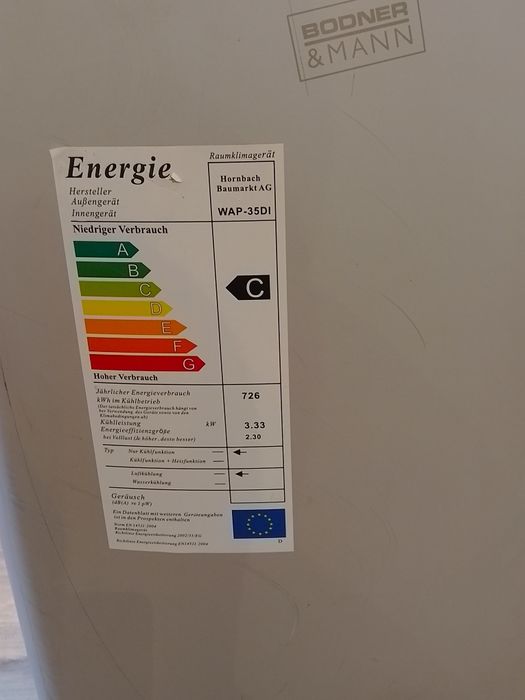 Мобилен климатик 11370 Btu