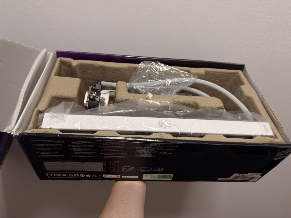 Coolermaster masterliquid 360l core white DEFECT