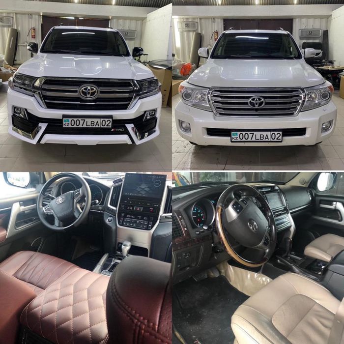 Рестайлинг комплект на Land cruiser 200