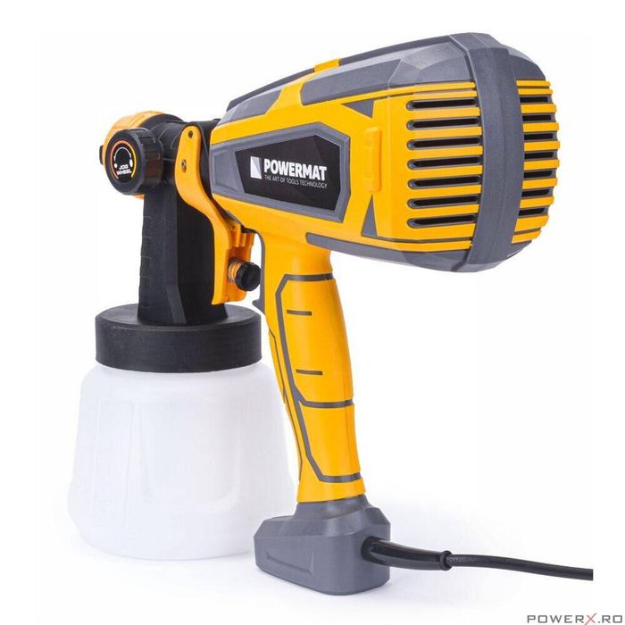 Pistol pentru vopsit electric, 600 W 4 duze 1, 1.8, 2.0, 2.5 mm,