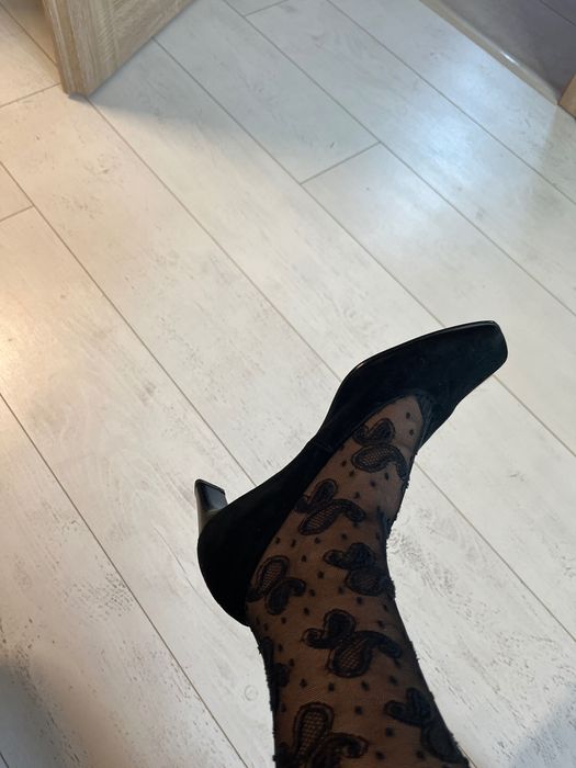 Gabor дамски 4.5,;37.5 ,велурени , нисък ток, елегантни