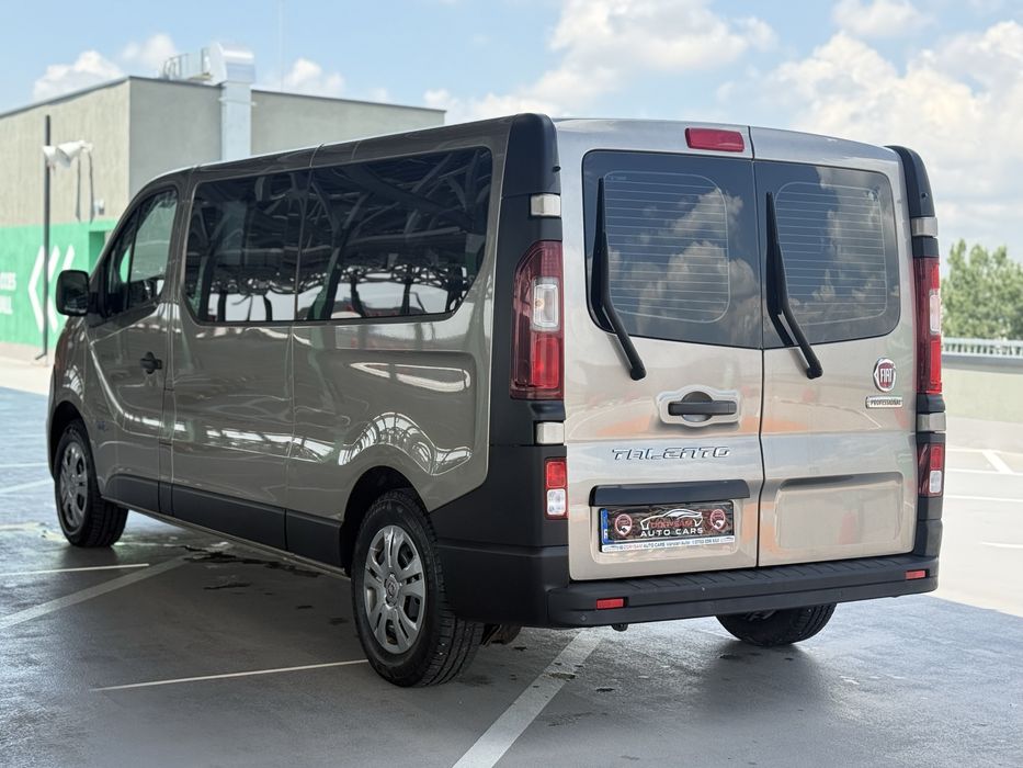 Fiat Talento 8+1 L2H1 / 2018 / CLIMA / 104.000KM / 2 ANI GARANTIE / RATE CU BULETINUL