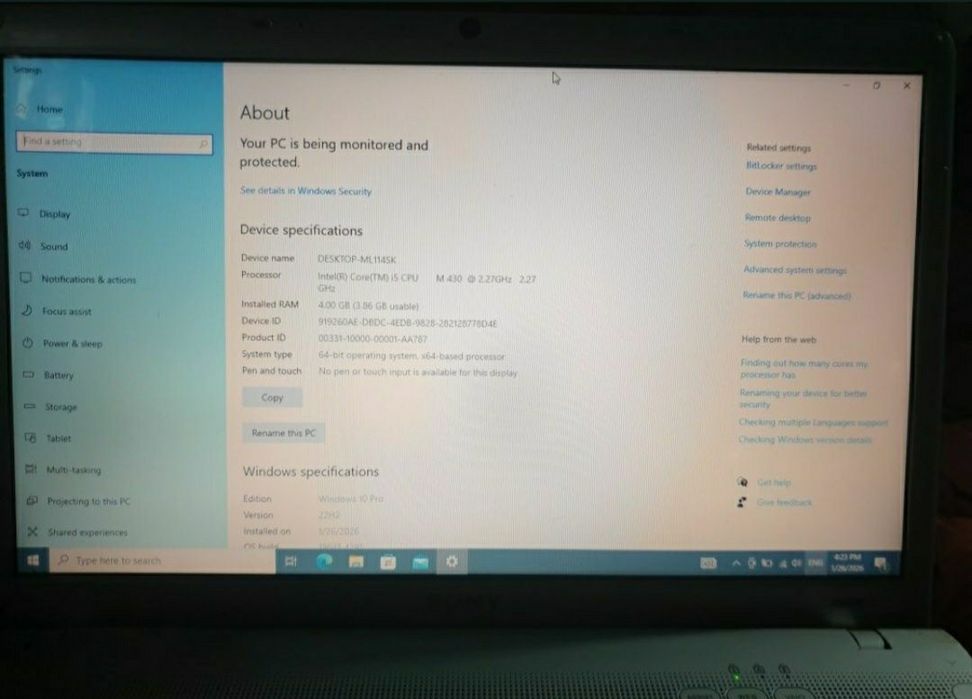 Vind laptop Sony Vaio PCG-71211M