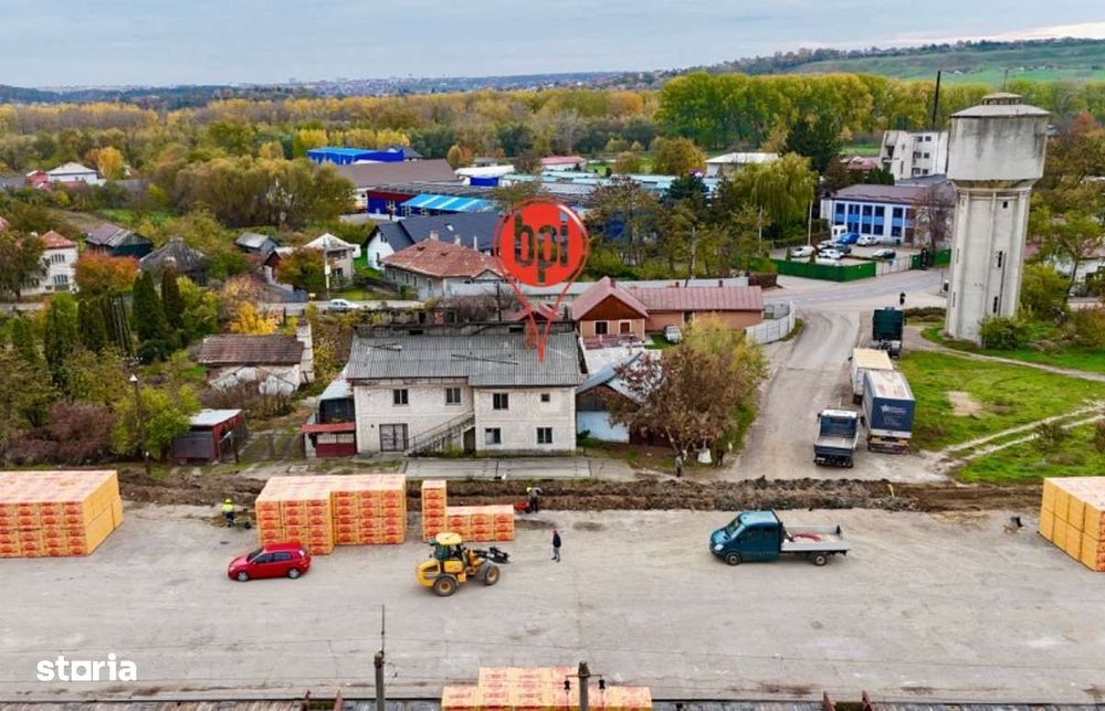 SE VINDE Cladire + Cantar Auto, in SV, pe peronul Garii ITCANI