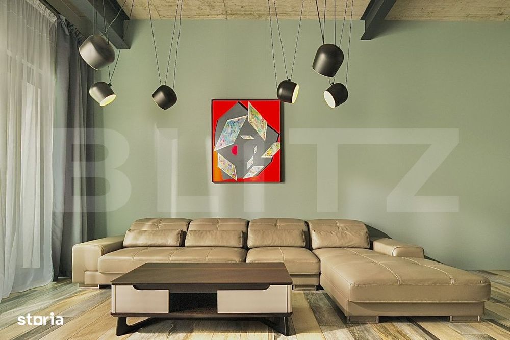 Apartament cu 3 camere, 80 mp, 2 bai, terasa 11 mp, zona Centrala — fotografia 3