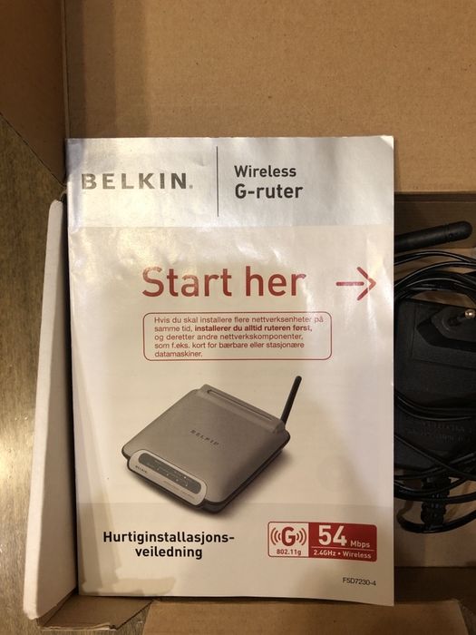 Безжичен рутер Belkin