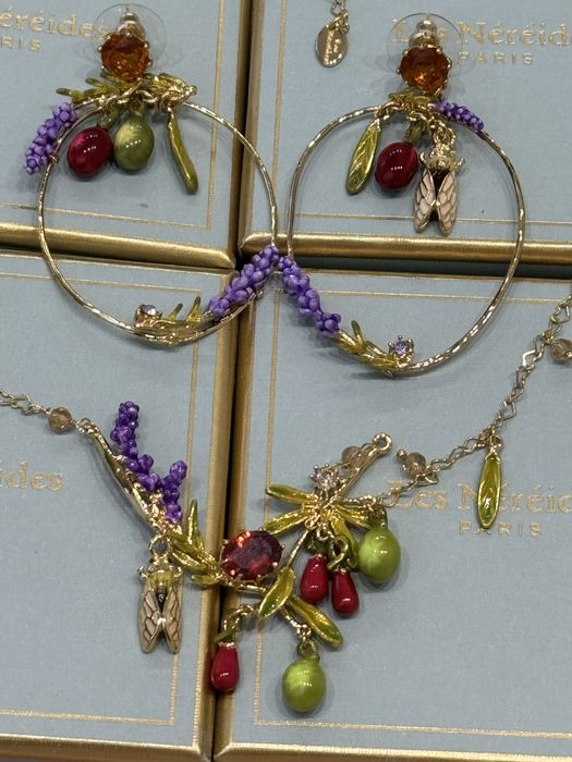 Набор серьги и колье Les Nereides