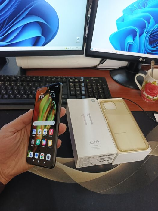 Mi 11lite 8/128gb(2023) ideal ochilmagan usta kurmagan aybi yuq tozza