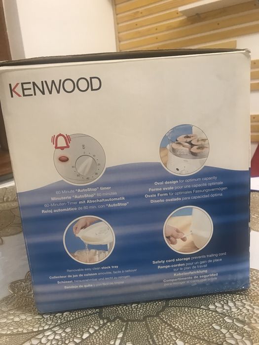 Aparat ( steamer ) de gatit cu aburi KENWOOD , 900W (pret redus cu 25%