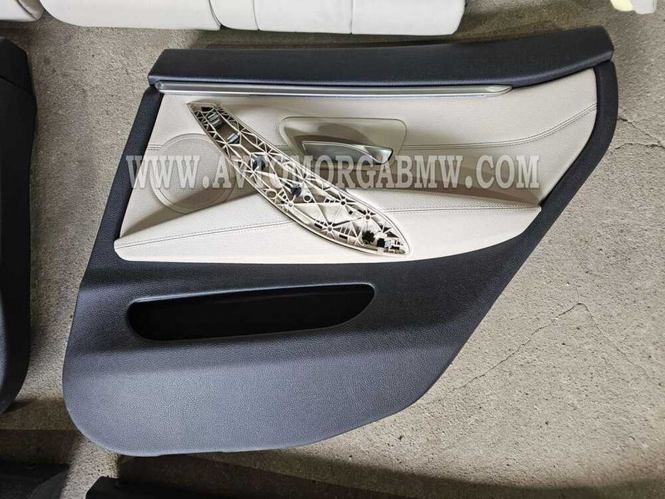 БМВ Ф36 4 серия Бежов кожен салон БМВ BMW F36